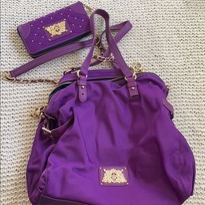 Juicy couture purse and matching wallet